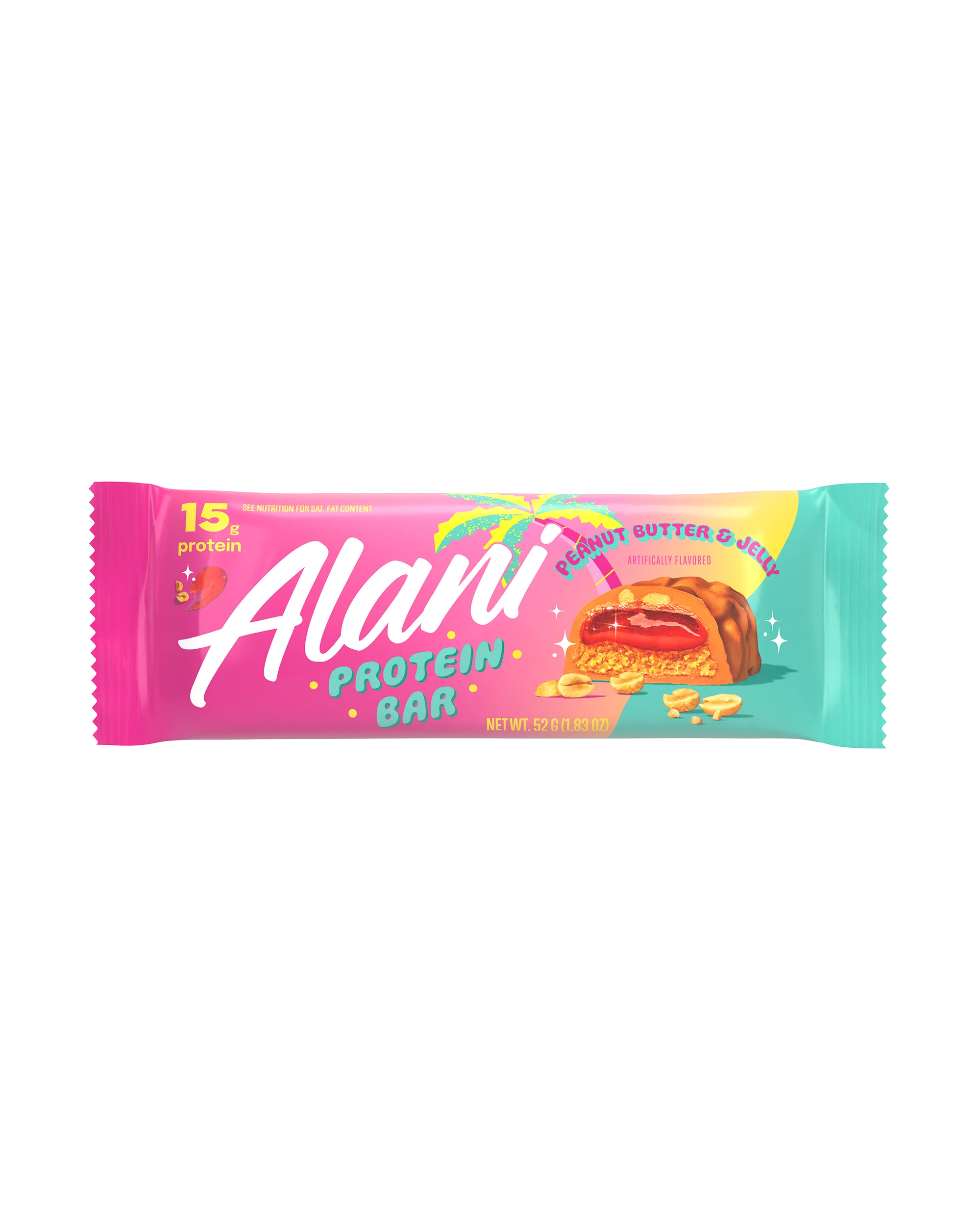 Alani Nu Featured Protein Bar - Peanut Butter & Jelly - Image 5