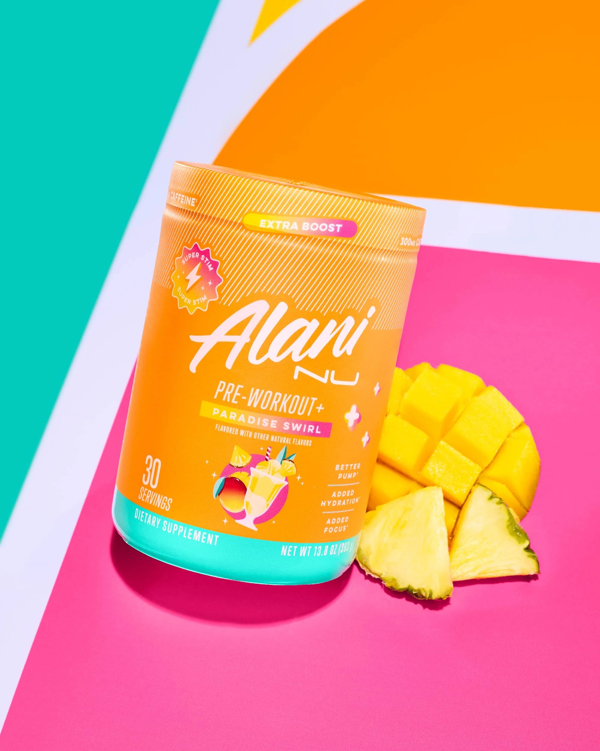 Alani Nu Featured Pre-Workout+ - Paradise Swirl - Image 4