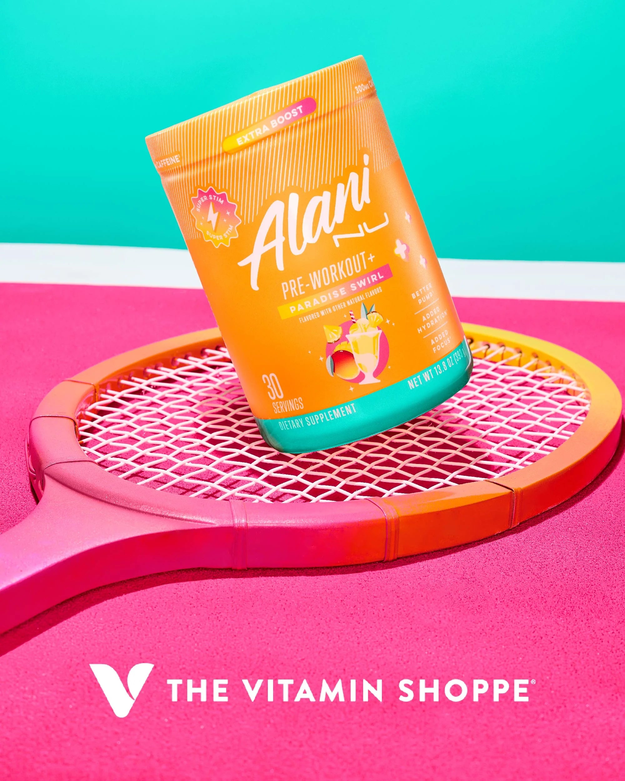 Alani Nu Featured Pre-Workout+ - Paradise Swirl - Image 3