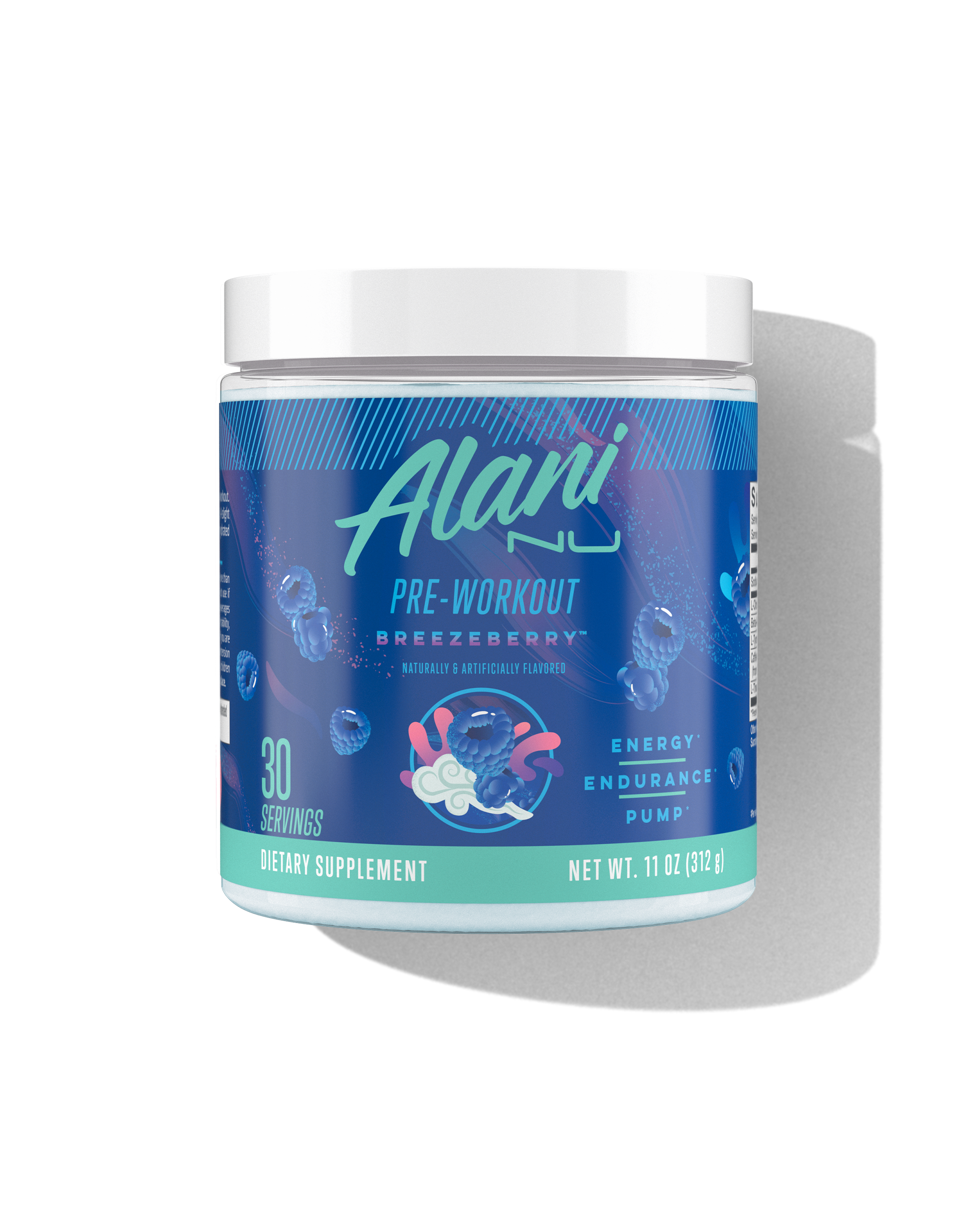Alani Nu Featured pre-workout - breezeberry