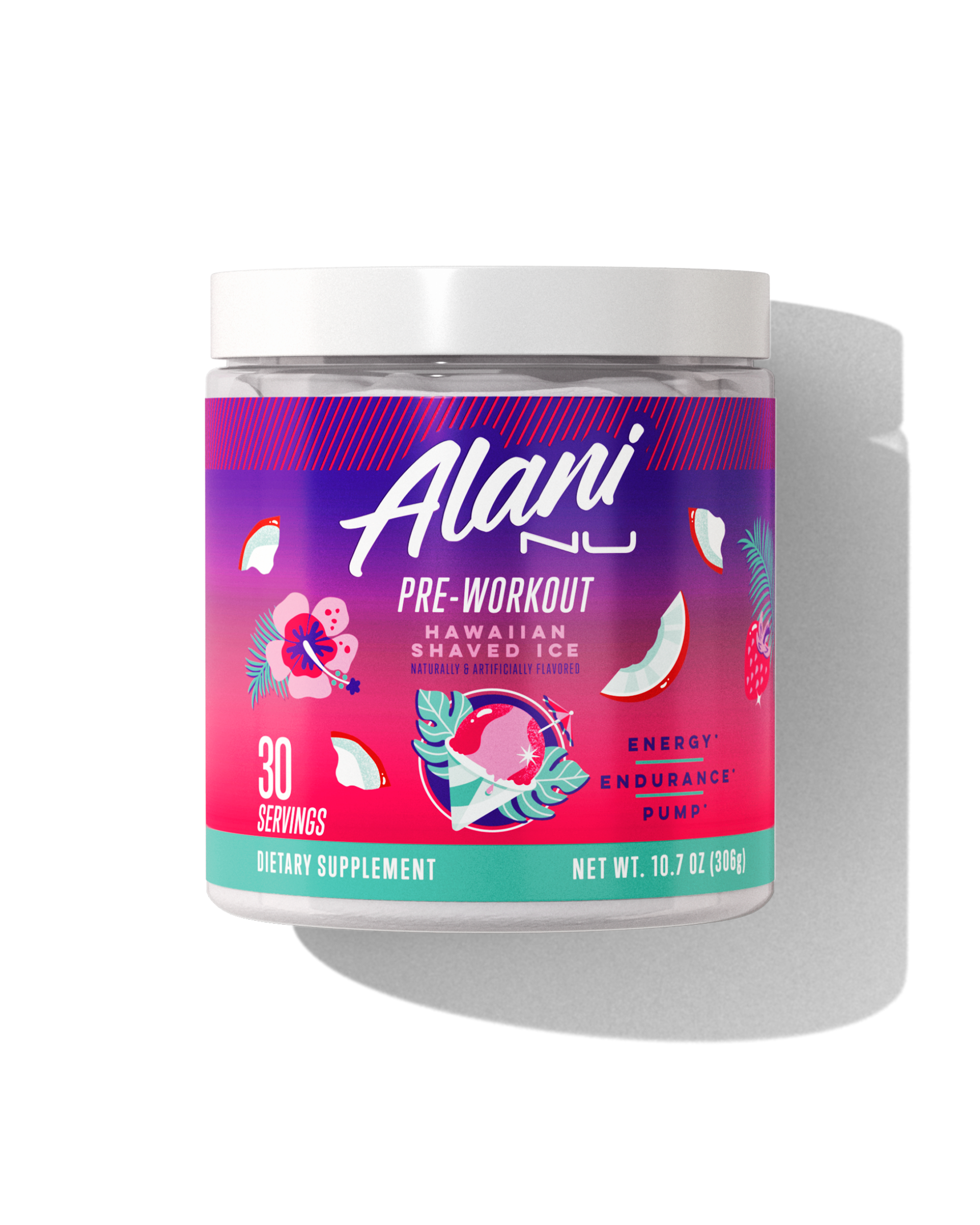Alani Nu Featured pre-workout - hawaiian shaved ice