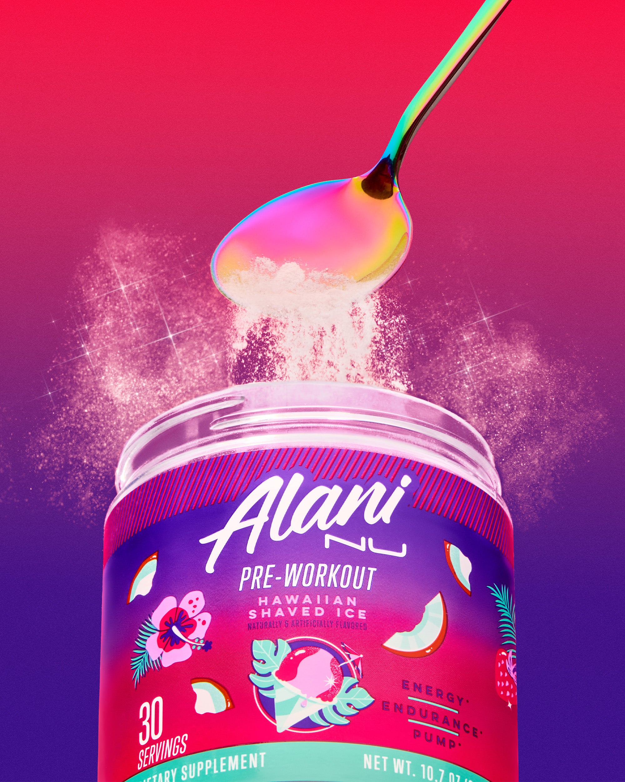 Alani Nu Featured pre-workout - hawaiian shaved ice - Image 4
