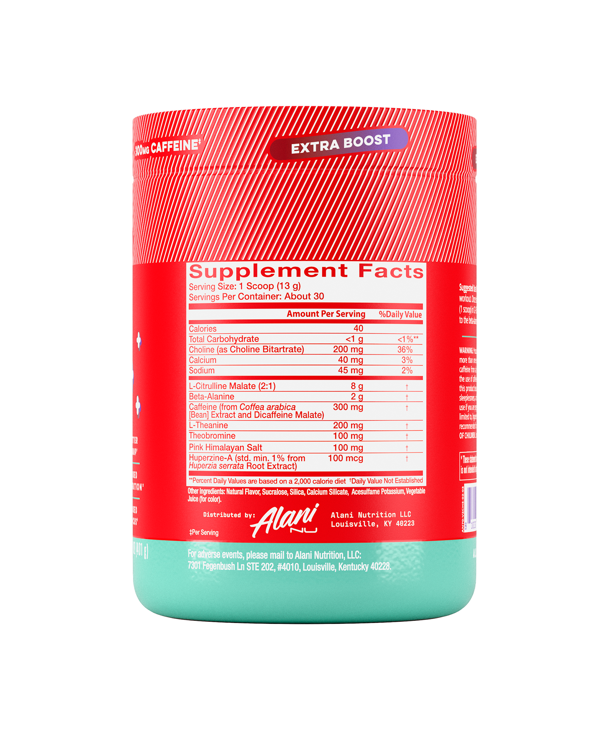 Alani Nu Featured pre-workout+ - cherry slush - Image 2
