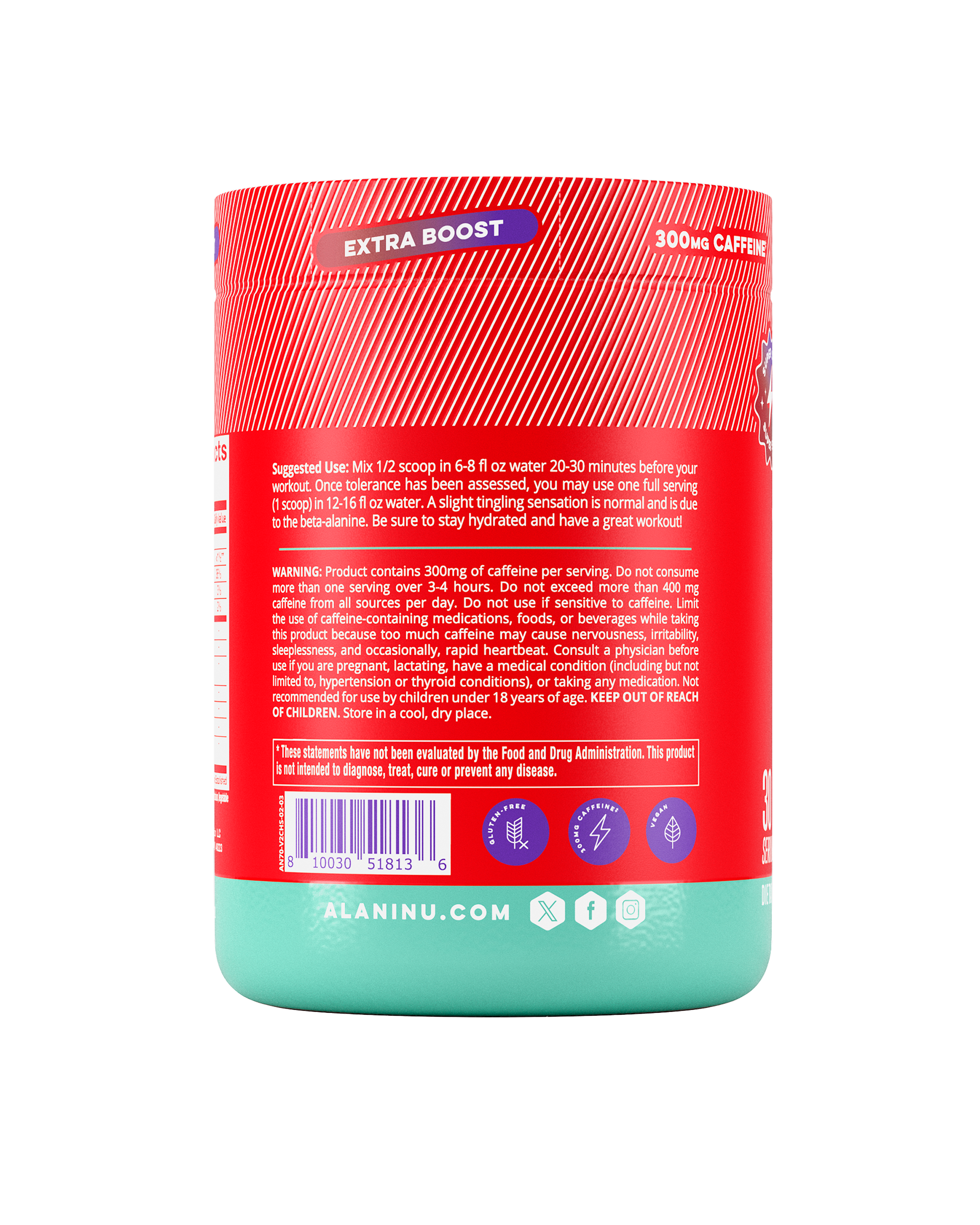 Alani Nu Featured pre-workout+ - cherry slush - Image 3