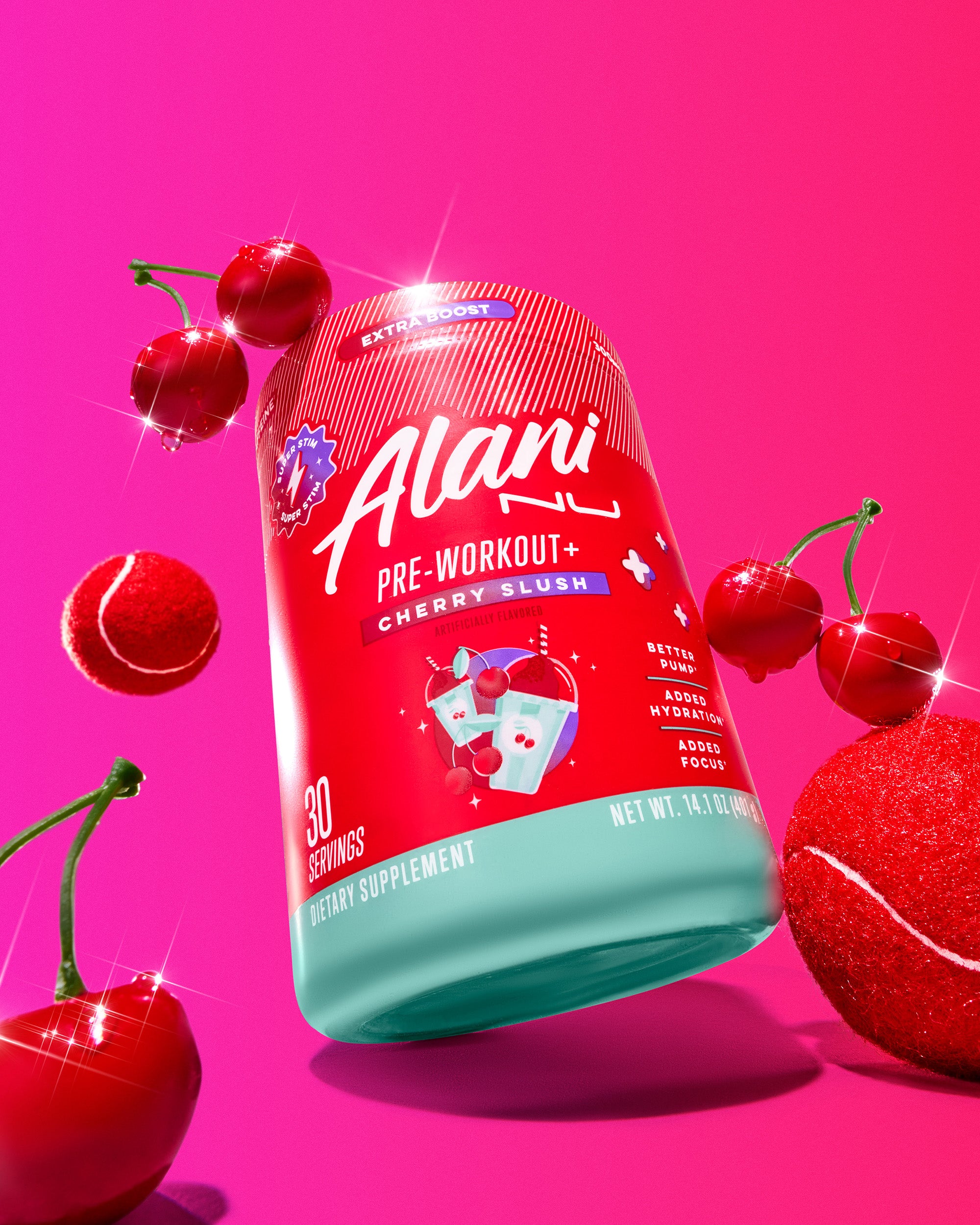 Alani Nu Featured pre-workout+ - cherry slush - Image 4