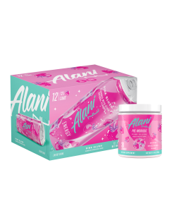 Alani Nu Featured energy drink & pre-workout - pink slush