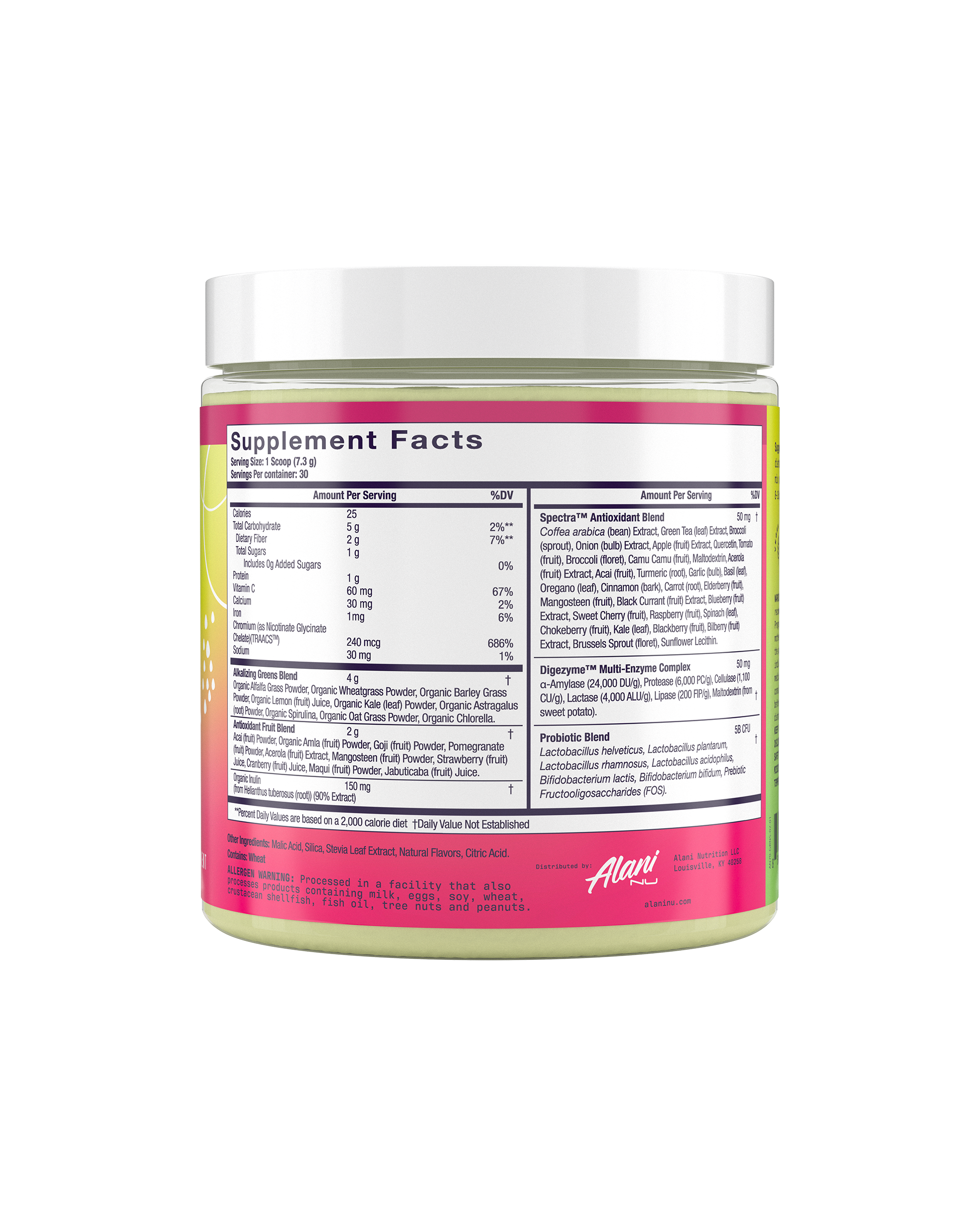 Alani Nu Featured super greens - wild berry - Image 2