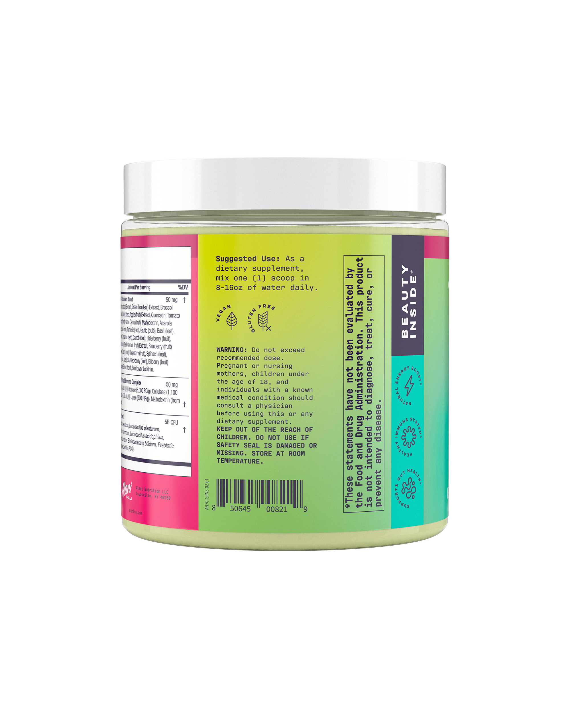 Alani Nu Featured super greens - wild berry - Image 3