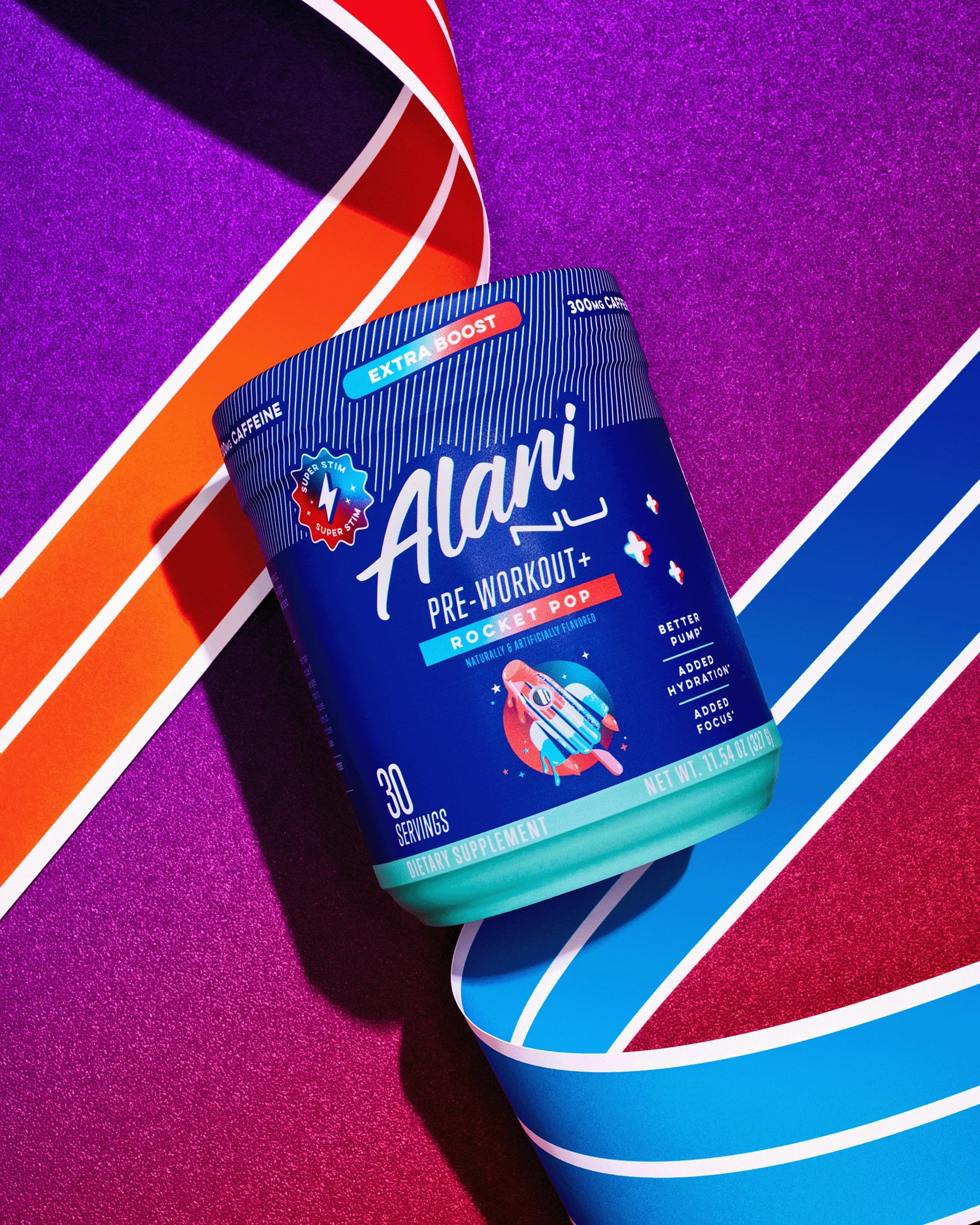 Alani Nu Featured Pre-Workout+ - Rocket Pop - Image 3