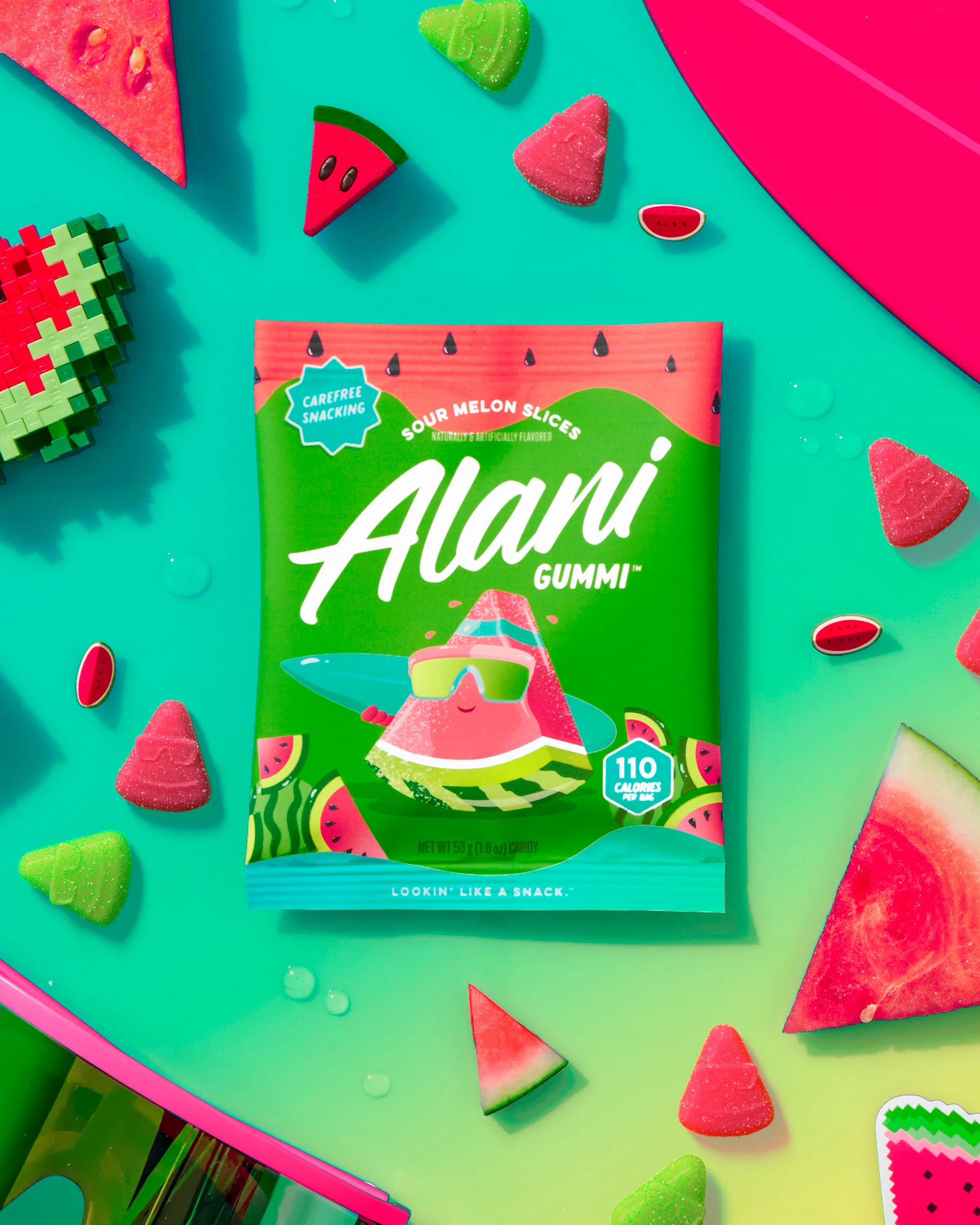 Alani Nu Featured Gummi - Sour Melon Slices - Image 3