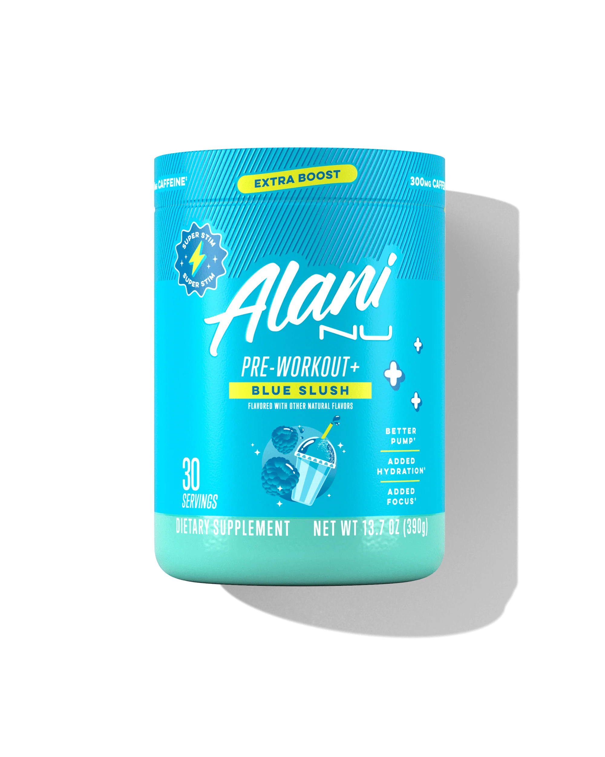 Alani Nu Featured Pre-Workout+ - Blue Slush