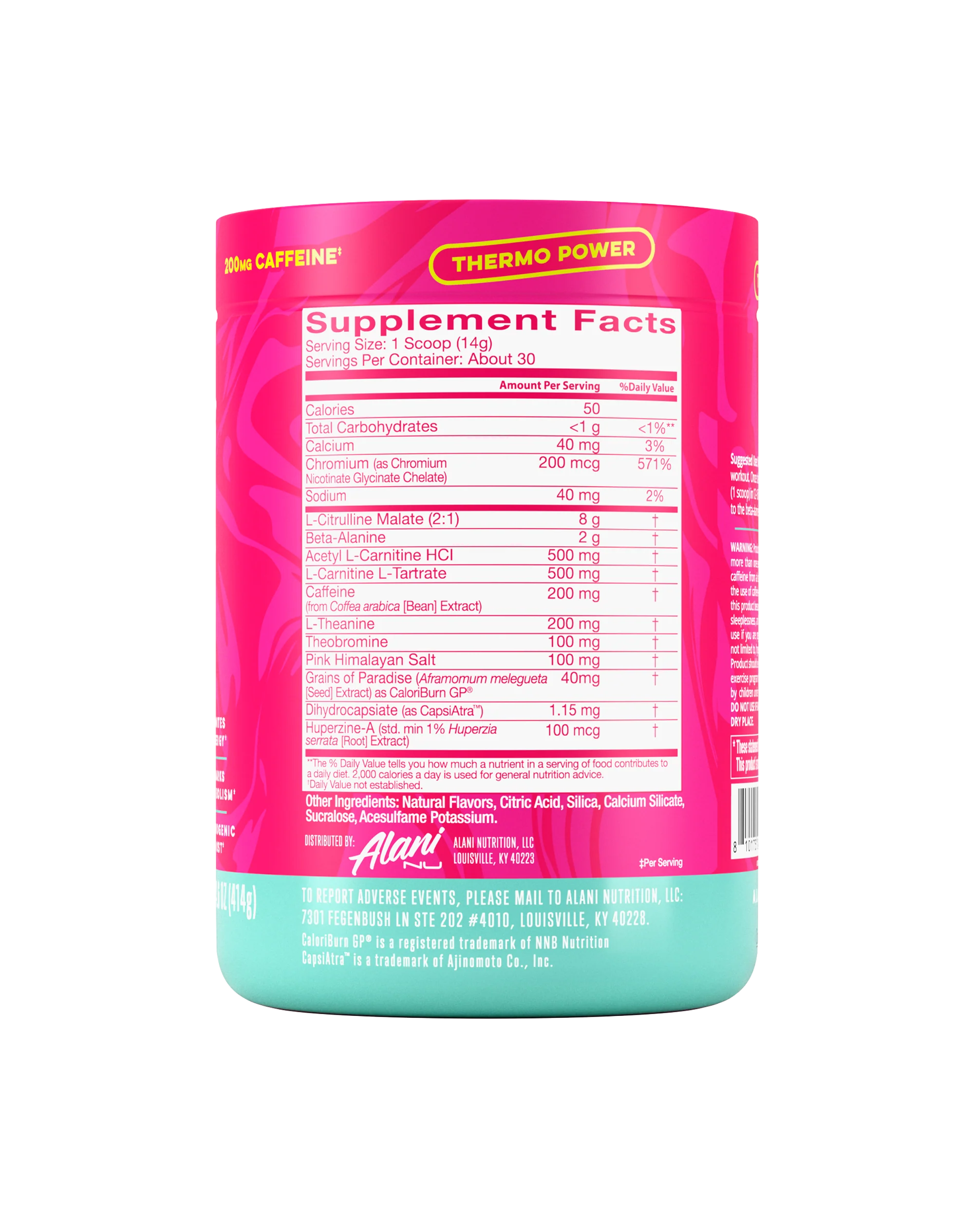 Alani Nu Featured Pre-Workout+ Burn - Dragon Fruit Rush - Image 5
