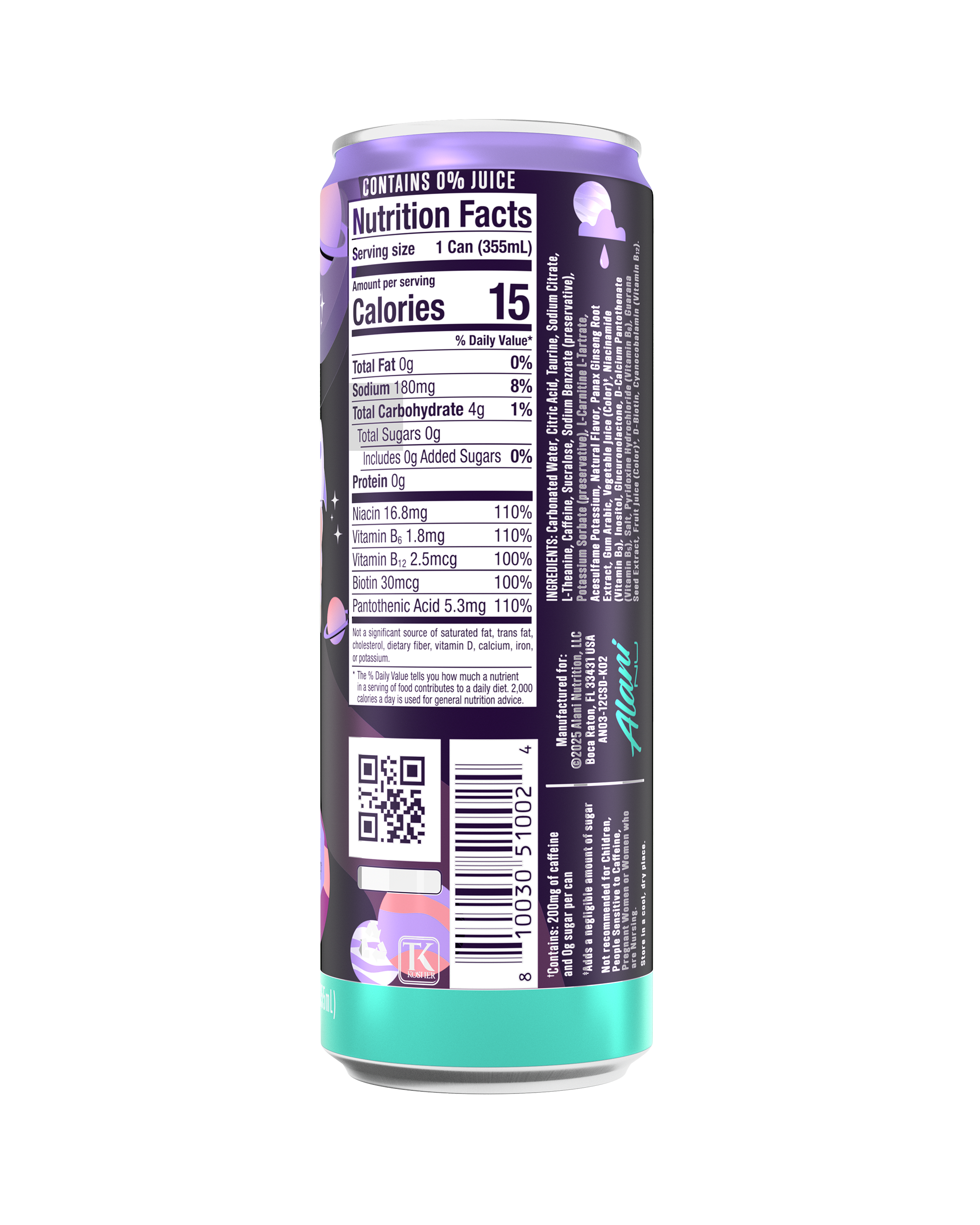 Alani Nu Featured energy drink - cosmic stardust - Image 3