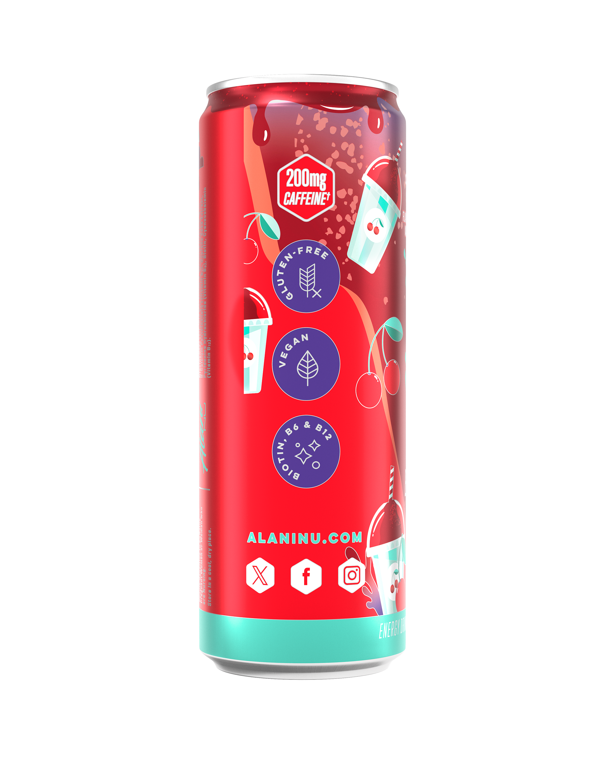 Alani Nu Featured energy drink - cherry slush - Image 2
